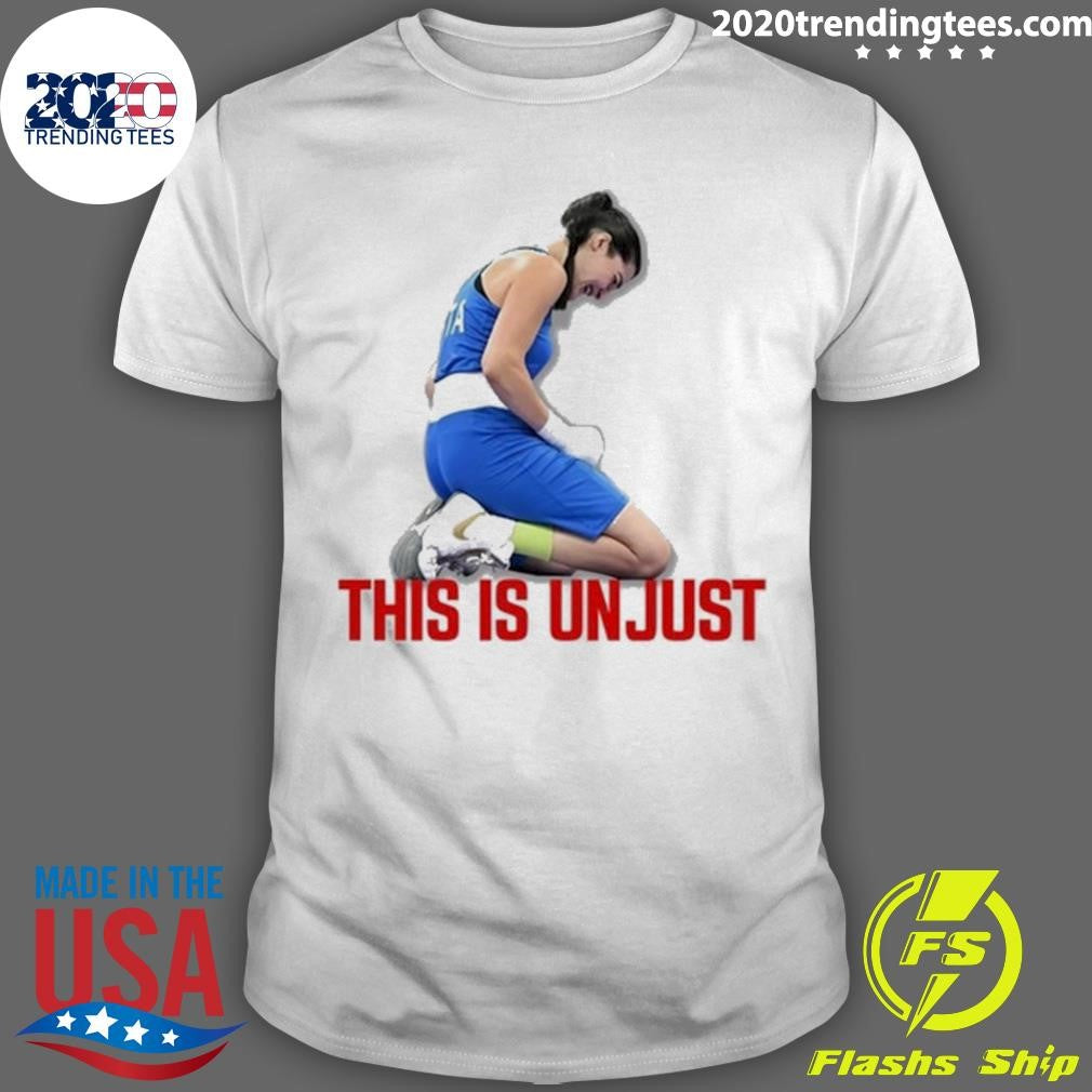 Best Kellie-Jay Keen Angela Carini This Is Unjust - Adult & Kids T-Shirts, Sweatshirts & Hoodies apparel design preview 1