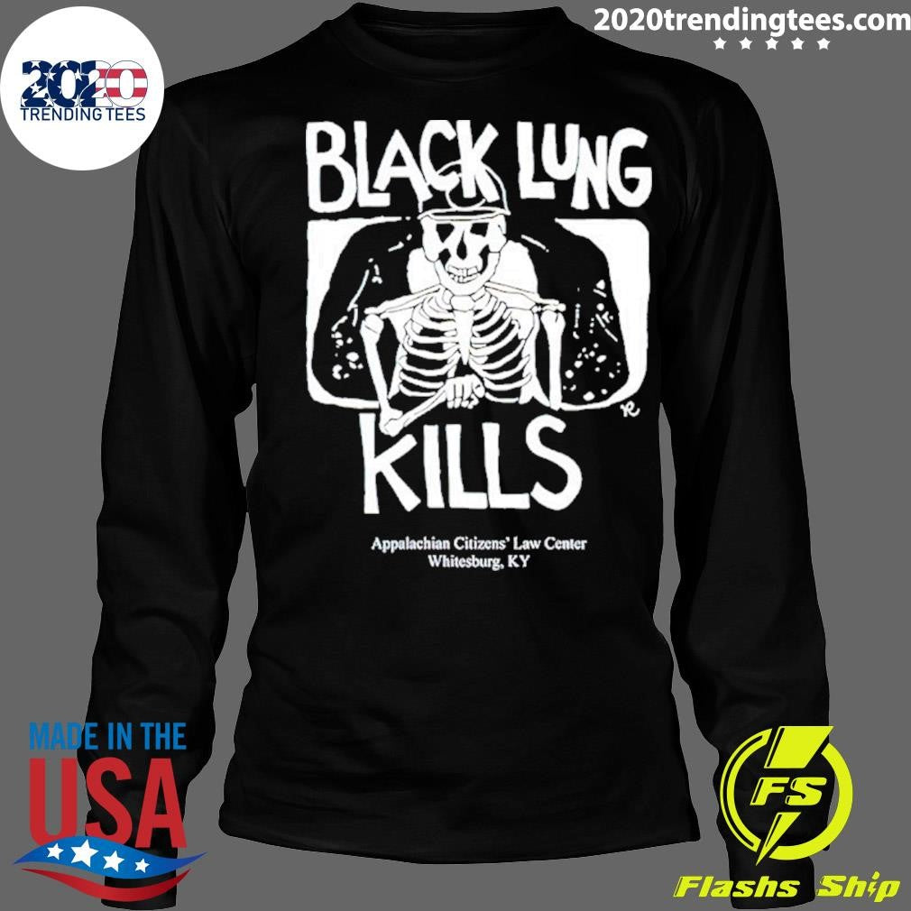 Best Kim Kelly Black Lung Kills - Adult & Kids T-Shirts, Sweatshirts & Hoodies apparel design preview 4