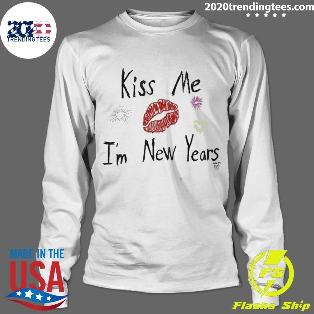 Best Marcus Pork Sr Kiss Me I'm New Years - Adult & Kids T-Shirts, Sweatshirts & Hoodies apparel design preview 4