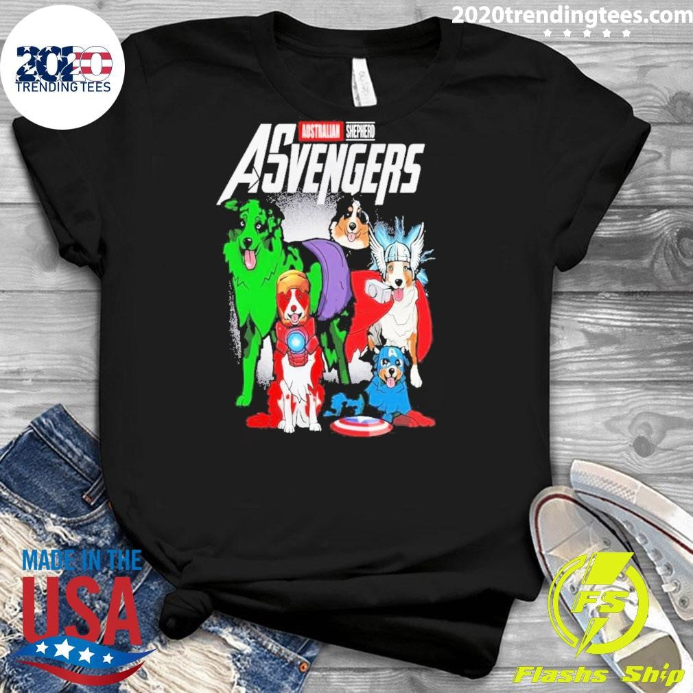 Best Marvel Avengers Australian ASvengers - Adult & Kids T-Shirts, Sweatshirts & Hoodies apparel design preview 3