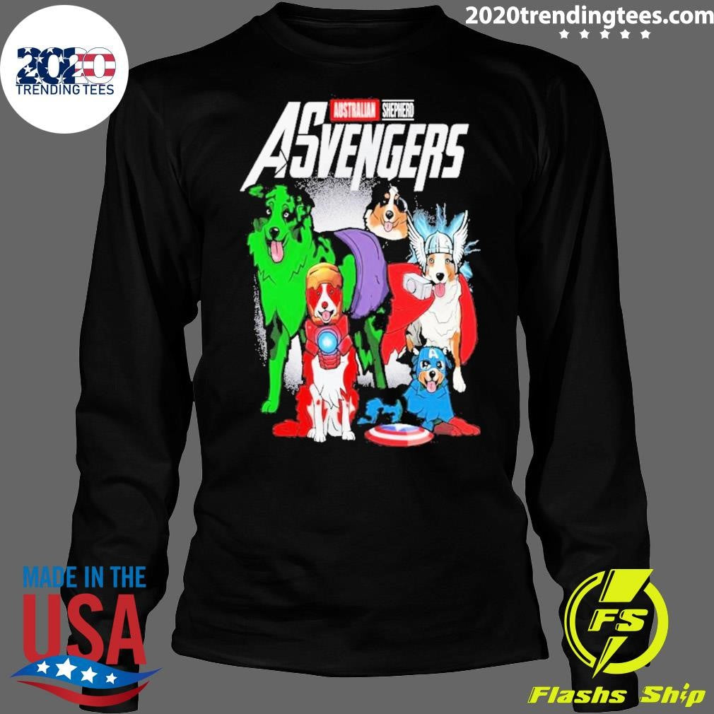 Best Marvel Avengers Australian ASvengers - Adult & Kids T-Shirts, Sweatshirts & Hoodies apparel design preview 4