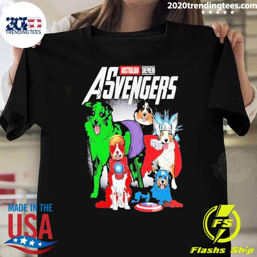 Best Marvel Avengers Australian ASvengers - Adult & Kids T-Shirts, Sweatshirts & Hoodies apparel design preview 1