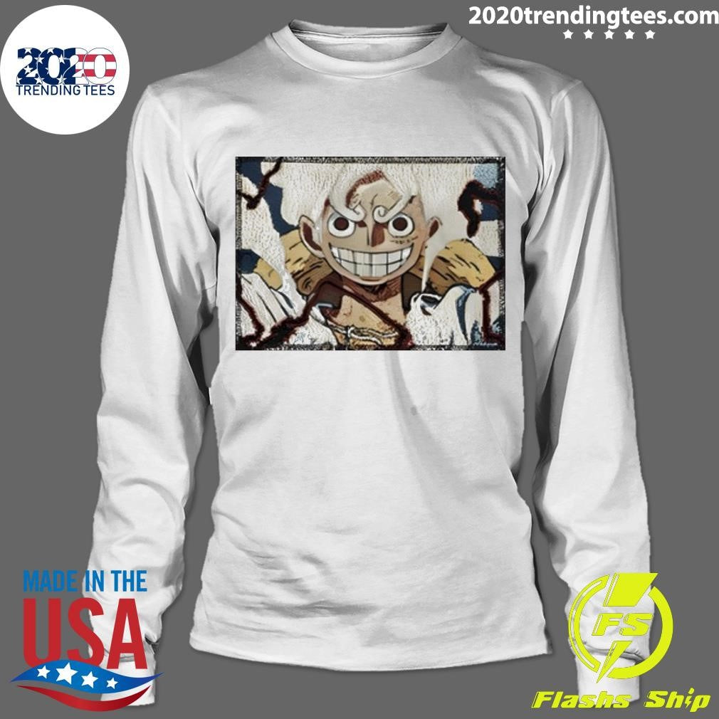 Best Max Holloway Wears A Luffy Gear 5 - Adult & Kids T-Shirts, Sweatshirts & Hoodies apparel design preview 4