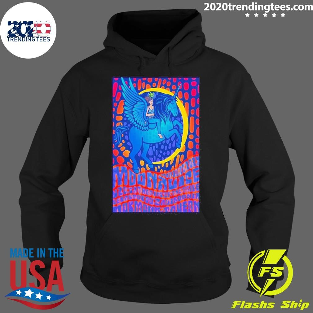Best Moonalice Hopmonk Sebastopol Ca Event Poster - Adult & Kids T-Shirts, Sweatshirts & Hoodies apparel design preview 2
