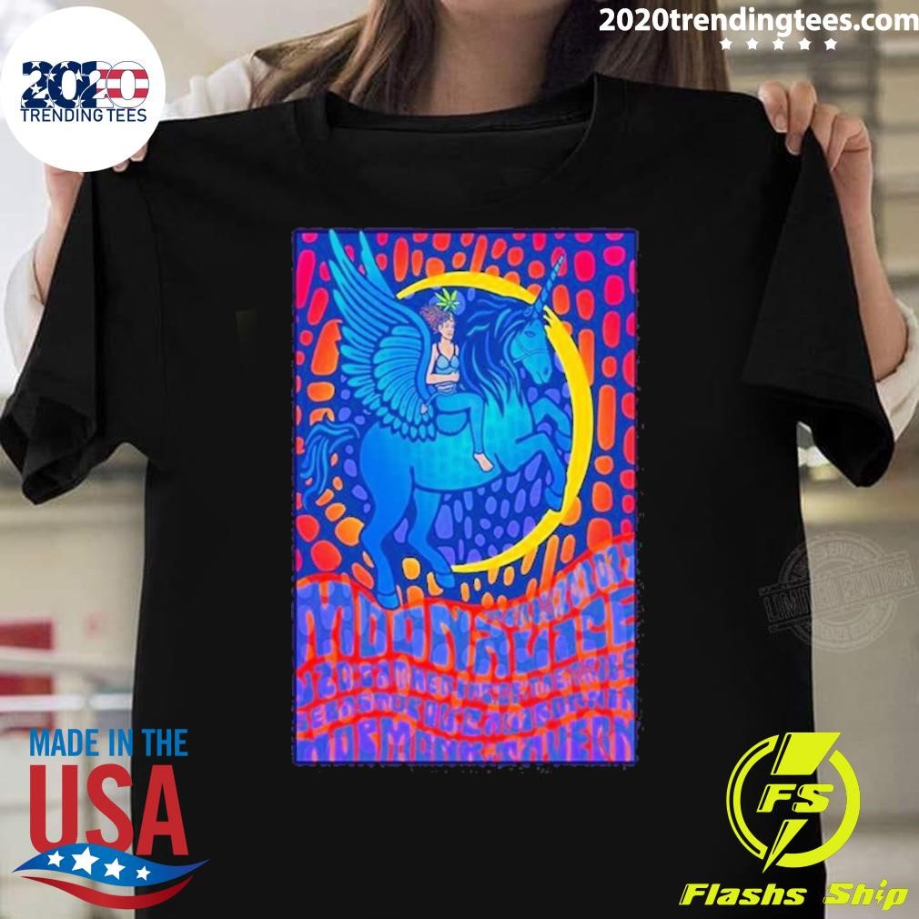Best Moonalice Hopmonk Sebastopol Ca Event Poster - Adult & Kids T-Shirts, Sweatshirts & Hoodies apparel design preview 1