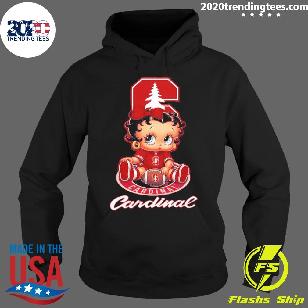 Best Ncaa Stanford Boop Football Betty - Adult & Kids T-Shirts, Sweatshirts & Hoodies apparel design preview 2