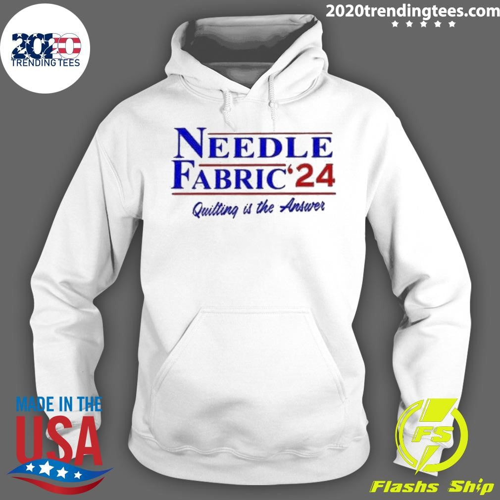 Best Needle Fabric 2024 Quitting Is The Answer - Adult & Kids T-Shirts, Sweatshirts & Hoodies apparel design preview 2