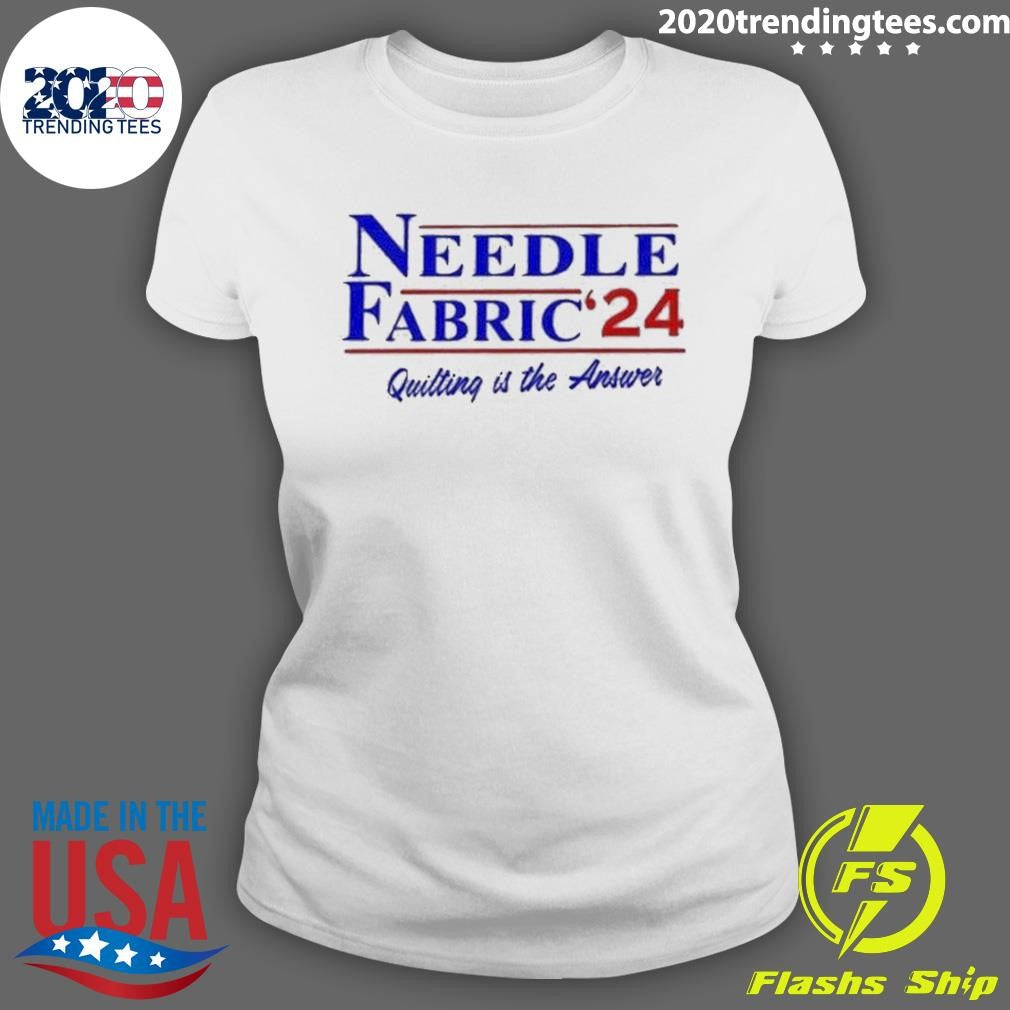 Best Needle Fabric 2024 Quitting Is The Answer - Adult & Kids T-Shirts, Sweatshirts & Hoodies apparel design preview 3