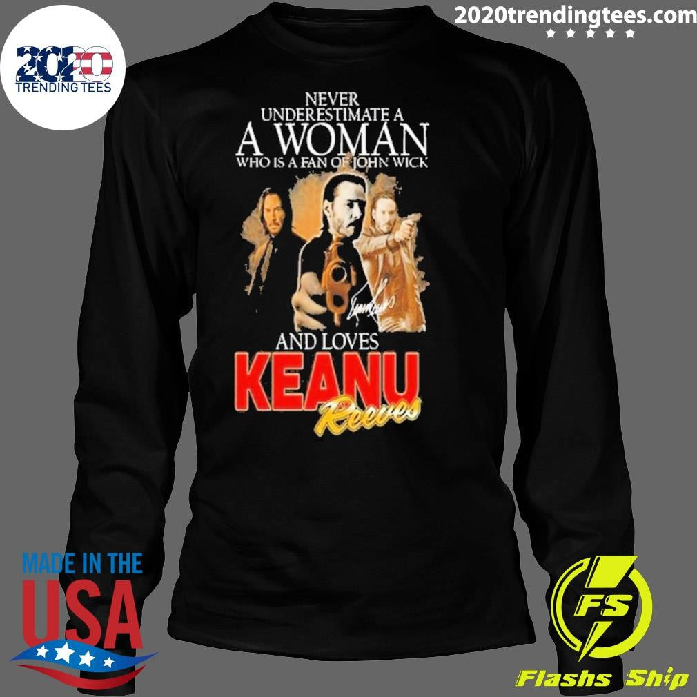 Best Never Underestimate A Woman Who Is Fan Of John - Adult & Kids T-Shirts, Sweatshirts & Hoodies apparel design preview 4