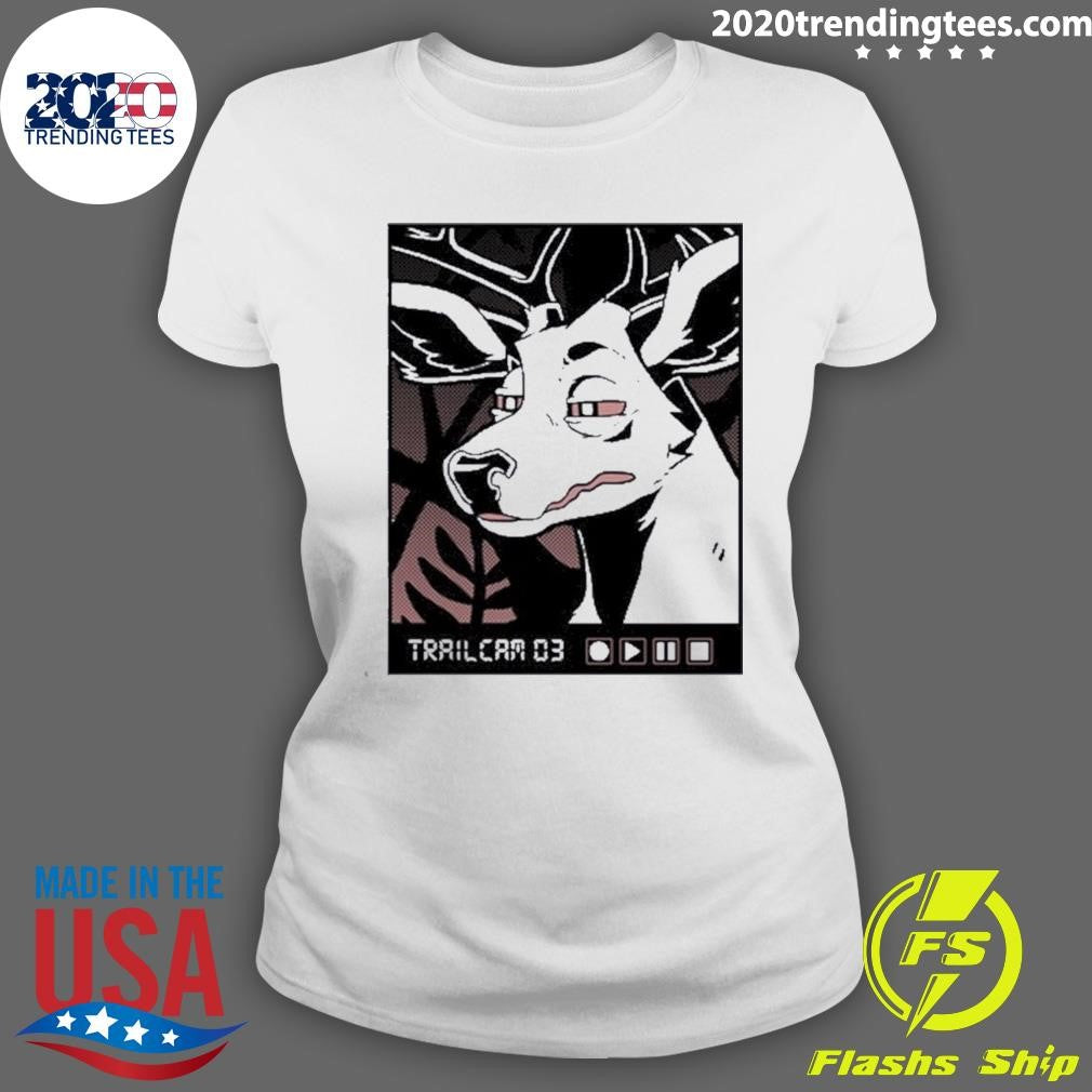 Best Nomad Complex Stoned Deer Trailcam 03 - Adult & Kids T-Shirts, Sweatshirts & Hoodies apparel design preview 3