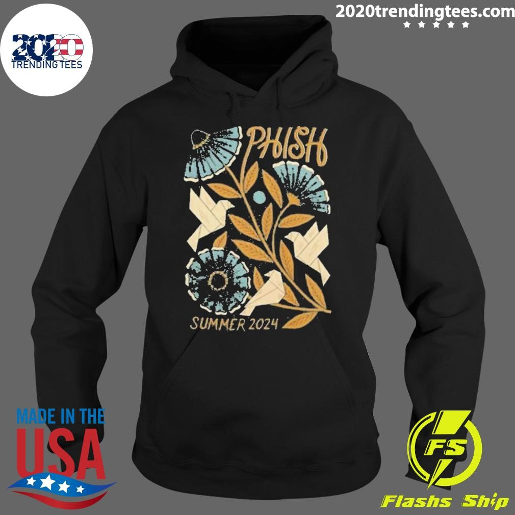 Best Phish Summer Origami Birds 2024 - Adult & Kids T-Shirts, Sweatshirts & Hoodies apparel design preview 2