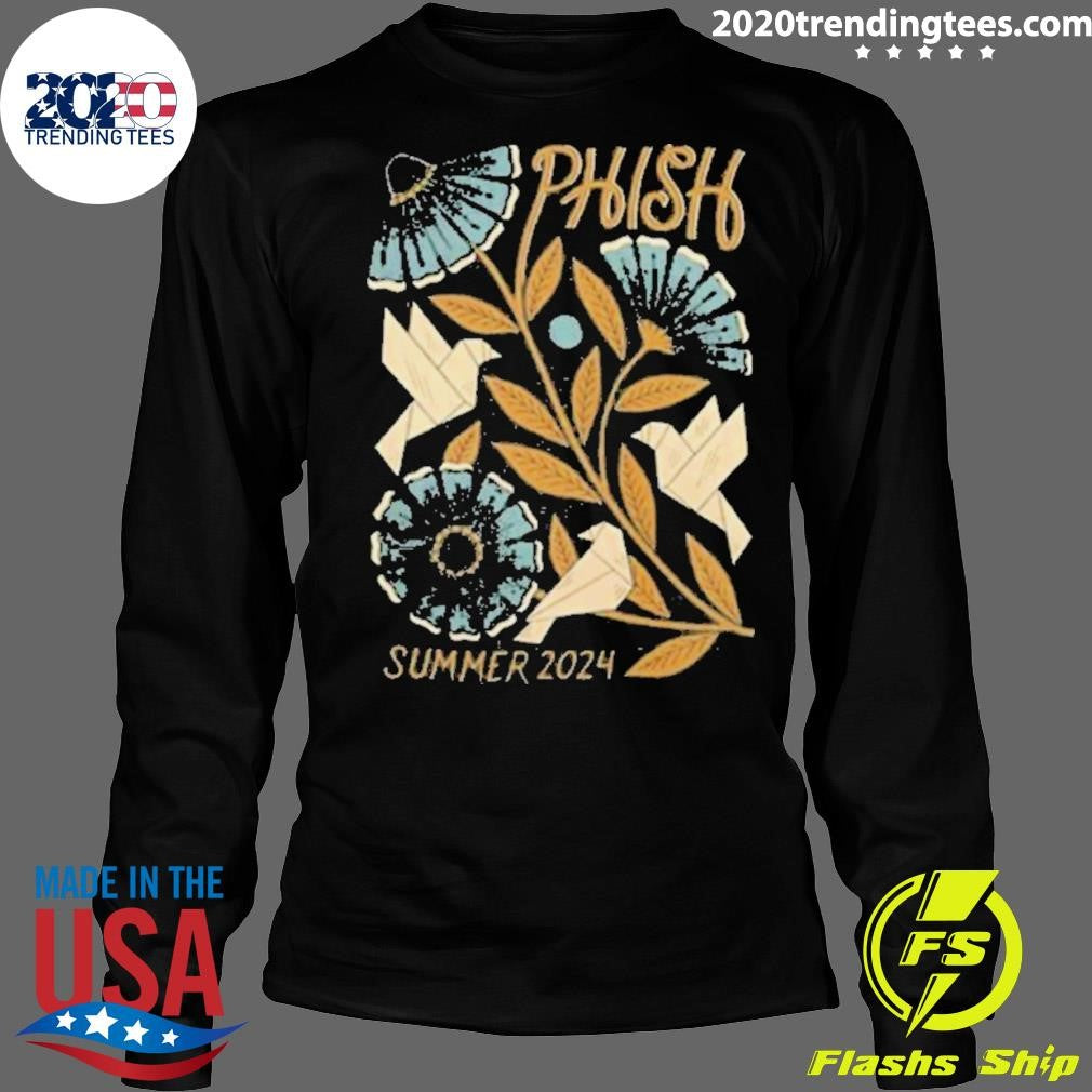 Best Phish Summer Origami Birds 2024 - Adult & Kids T-Shirts, Sweatshirts & Hoodies apparel design preview 4