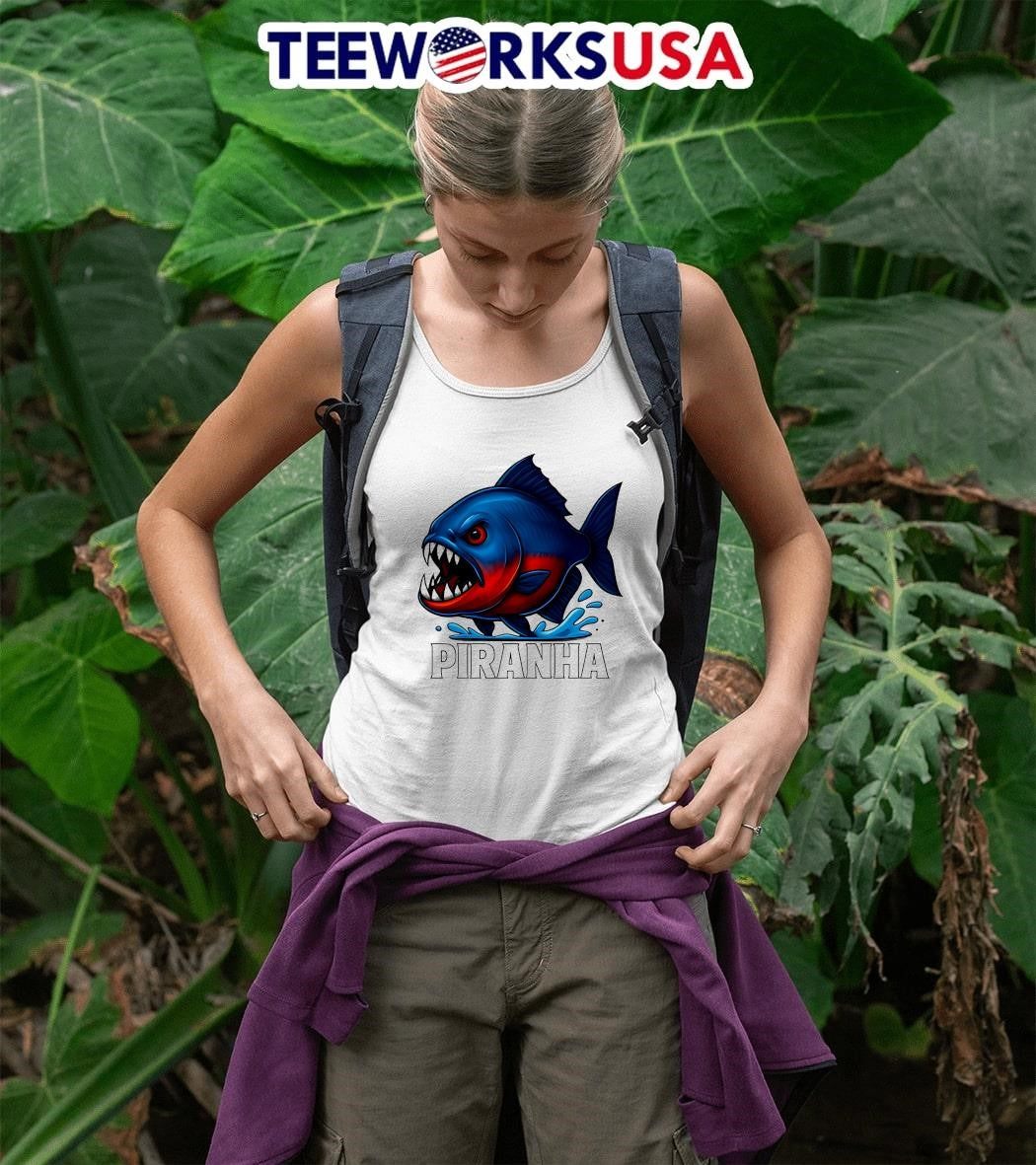 Best Piranha Fish - Adult & Kids T-Shirts, Sweatshirts & Hoodies apparel design preview 5
