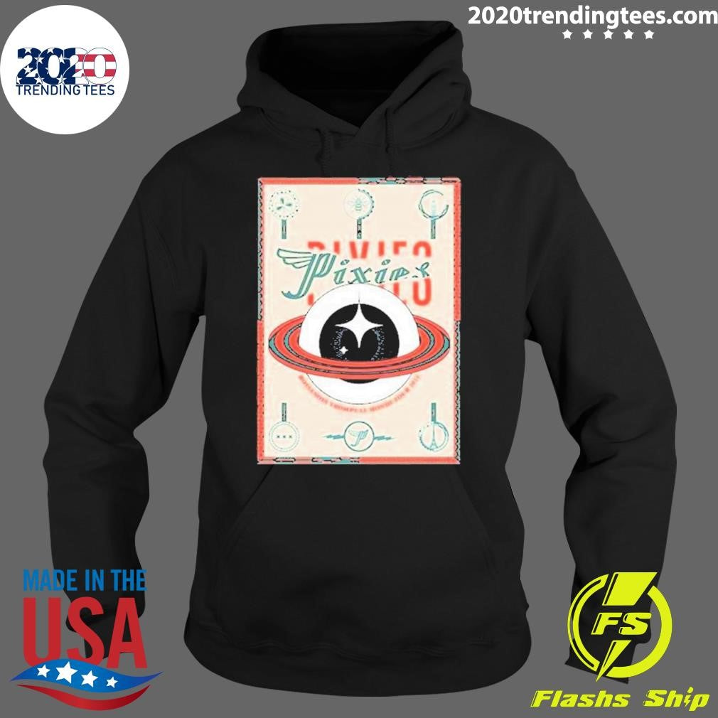 Best Pixies Bossanova X Trompe Le Monde March Tour - Adult & Kids T-Shirts, Sweatshirts & Hoodies apparel design preview 2