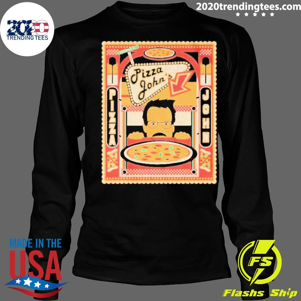 Best Pizza John's Pizzeria - Adult & Kids T-Shirts, Sweatshirts & Hoodies apparel design preview 4
