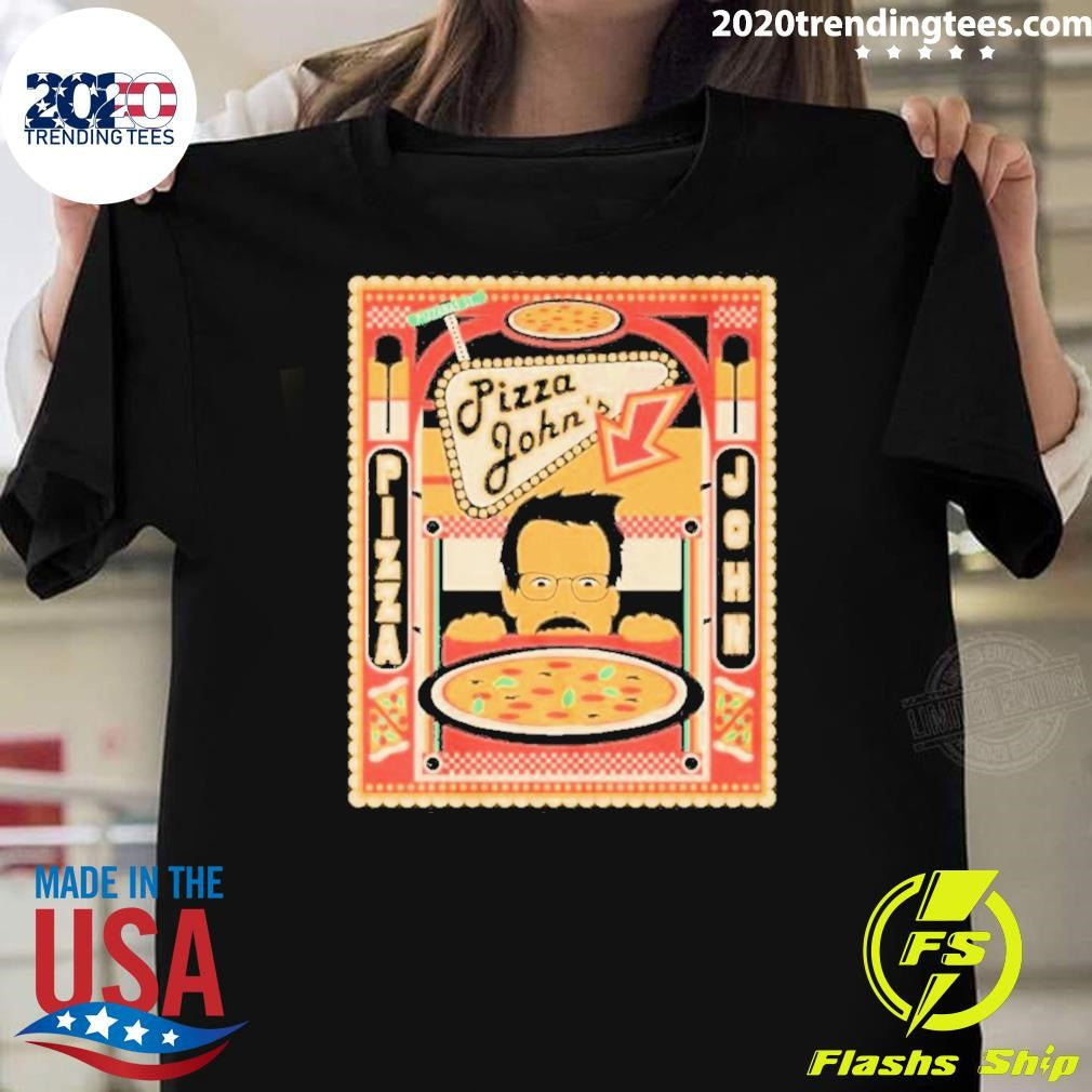 Best Pizza John's Pizzeria - Adult & Kids T-Shirts, Sweatshirts & Hoodies apparel design preview 1