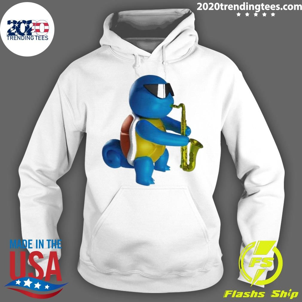Best Pokemon Saxophone Squirt - Adult & Kids T-Shirts, Sweatshirts & Hoodies apparel design preview 2
