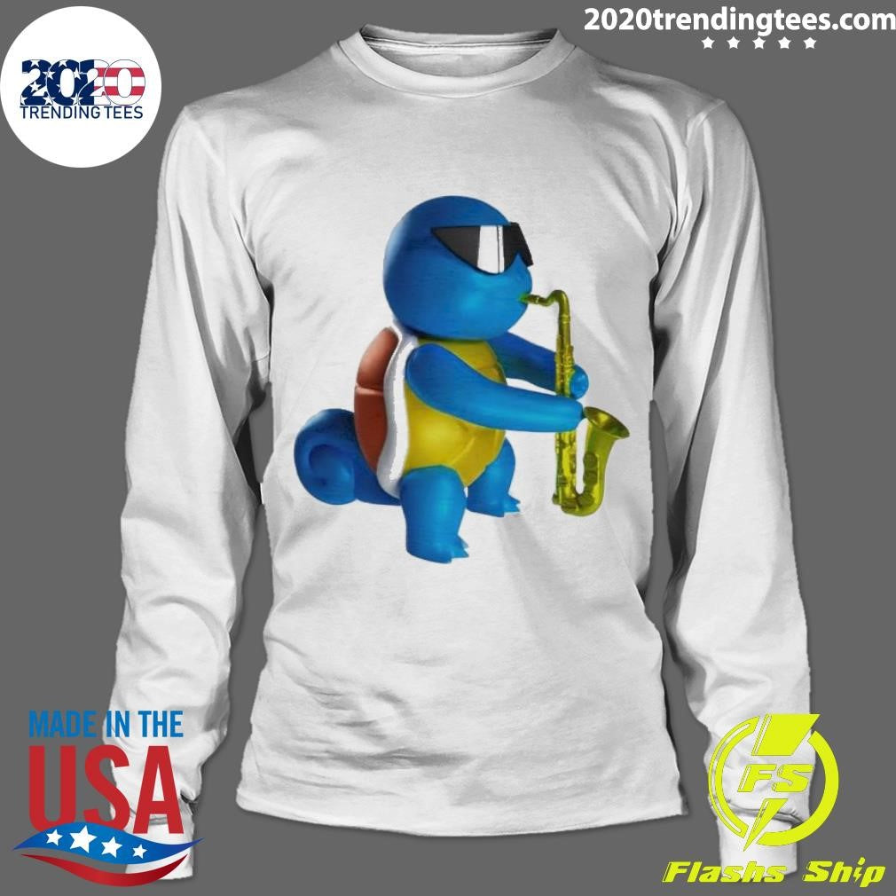 Best Pokemon Saxophone Squirt - Adult & Kids T-Shirts, Sweatshirts & Hoodies apparel design preview 4
