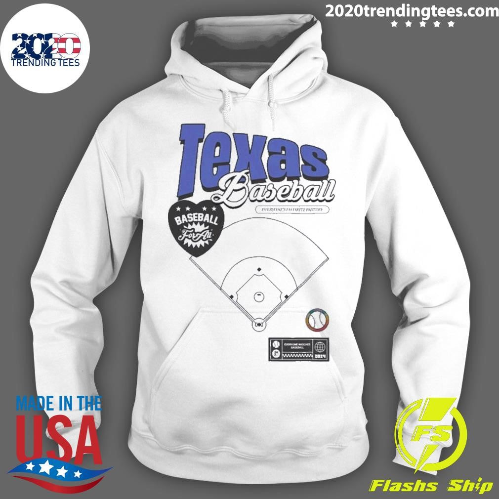 Best Rangers Baseball Pride Field - Adult & Kids T-Shirts, Sweatshirts & Hoodies apparel design preview 2