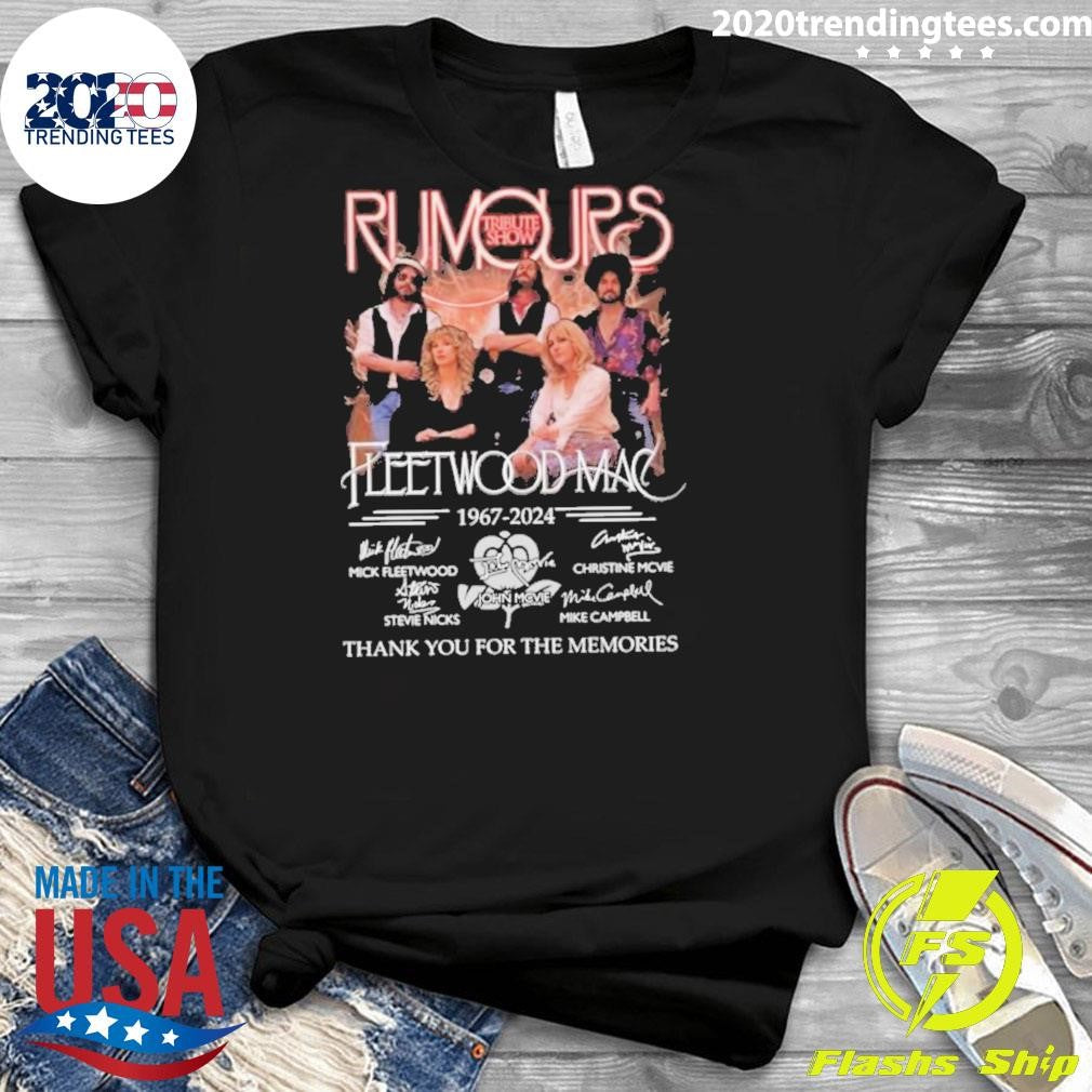 Best Rumours Tribute Show Fleetwood Mac 1967-2024 - Adult & Kids T-Shirts, Sweatshirts & Hoodies apparel design preview 3