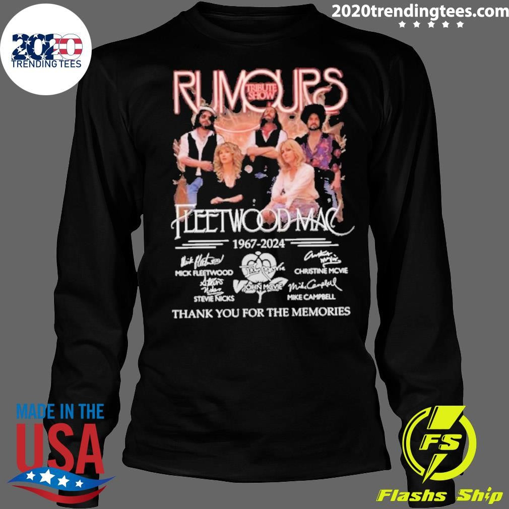Best Rumours Tribute Show Fleetwood Mac 1967-2024 - Adult & Kids T-Shirts, Sweatshirts & Hoodies apparel design preview 4