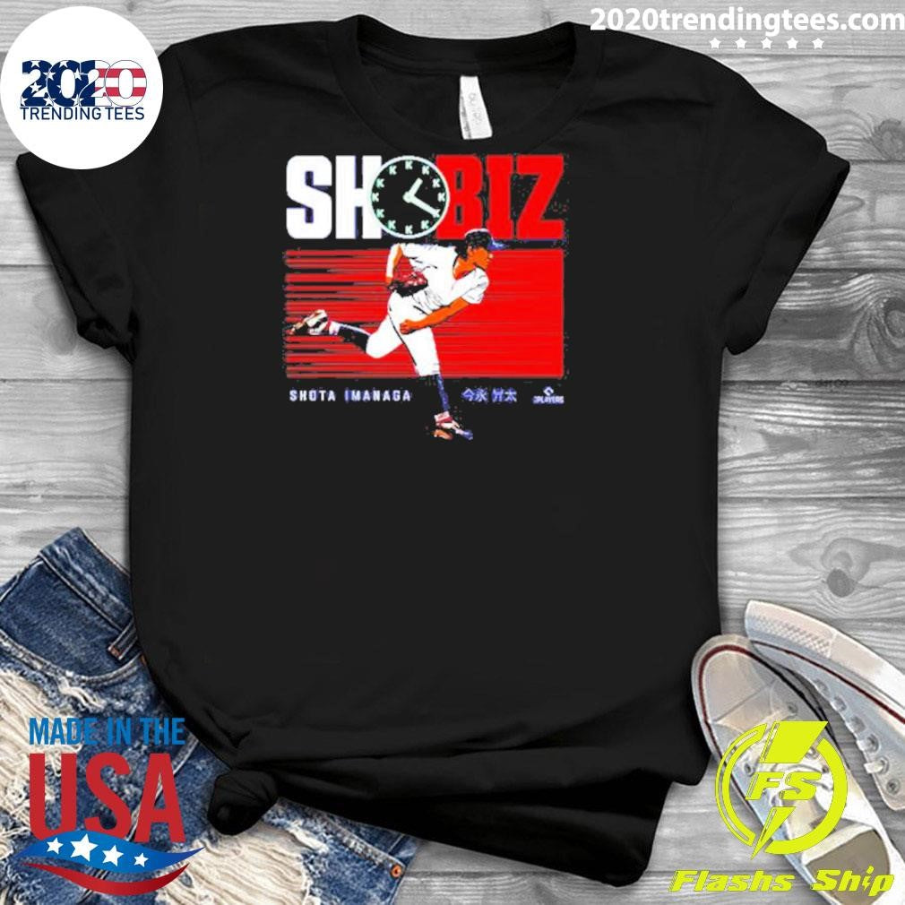 Best Shōta Imanaga ShoBiz - Adult & Kids T-Shirts, Sweatshirts & Hoodies apparel design preview 3
