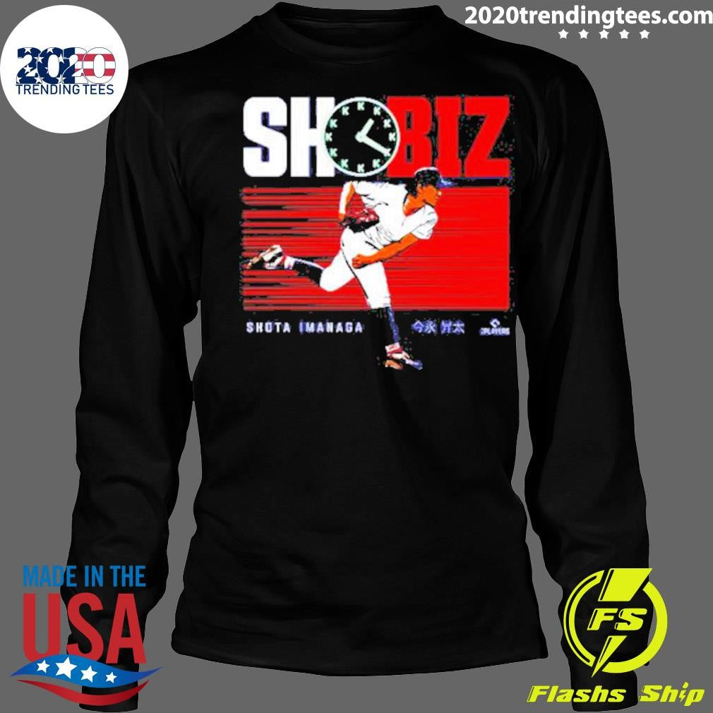 Best Shōta Imanaga ShoBiz - Adult & Kids T-Shirts, Sweatshirts & Hoodies apparel design preview 4
