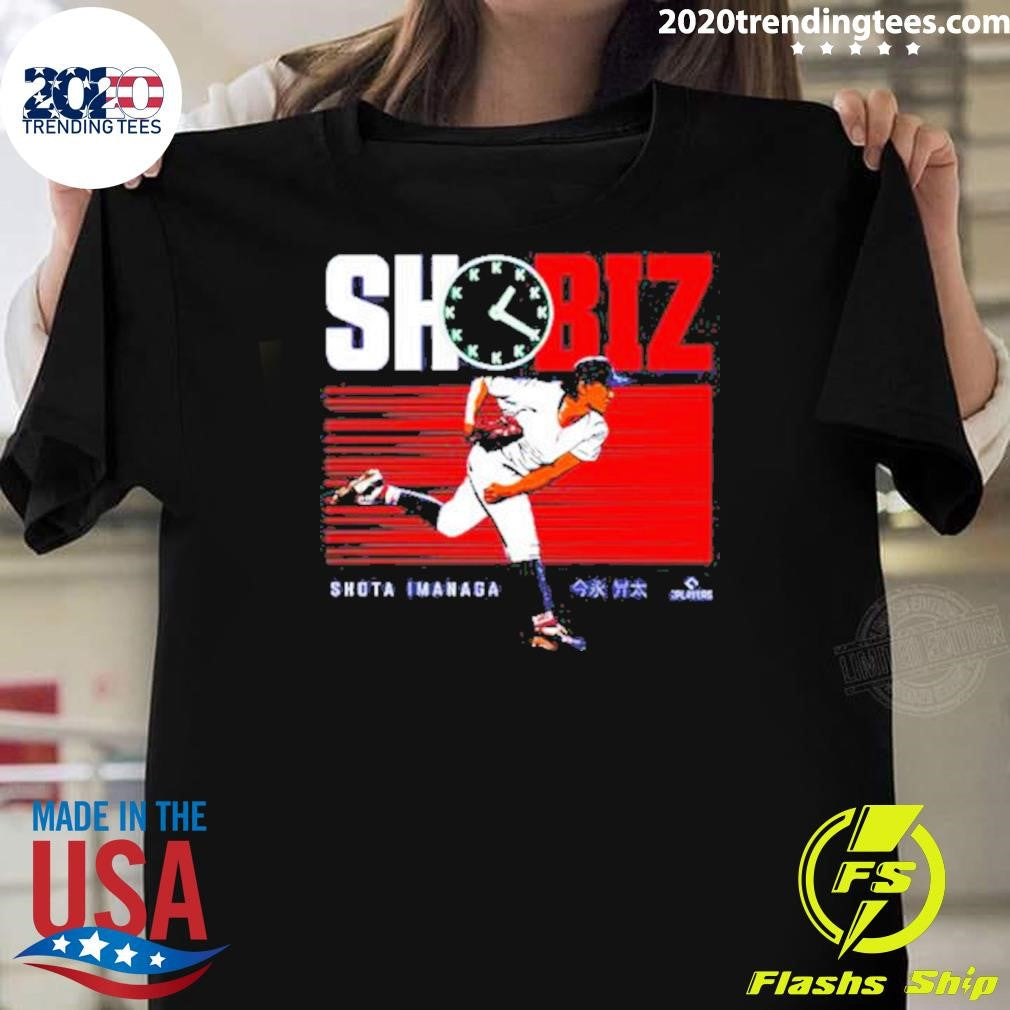 Best Shōta Imanaga ShoBiz - Adult & Kids T-Shirts, Sweatshirts & Hoodies apparel design preview 1