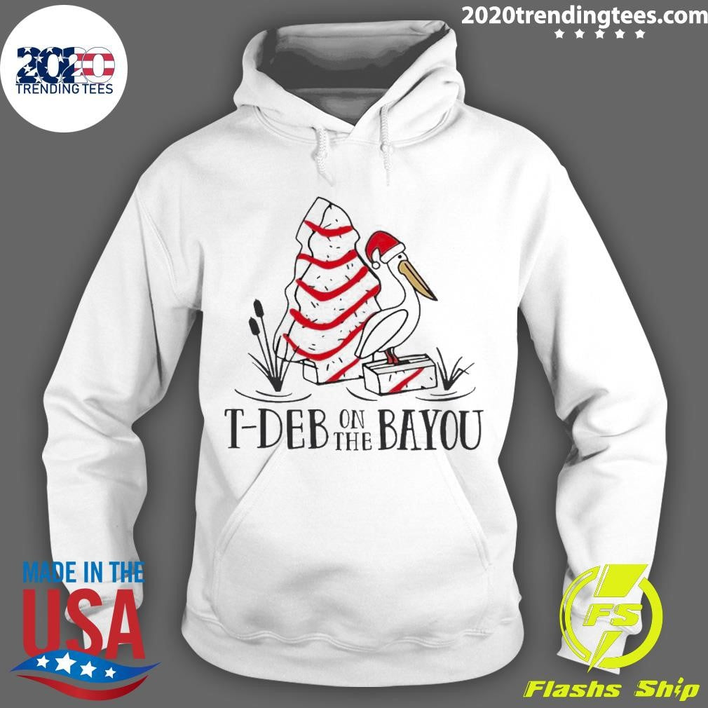 Best Stork Christmas Tree Cakes T-deb On The Bayou - Adult & Kids T-Shirts, Sweatshirts & Hoodies apparel design preview 2
