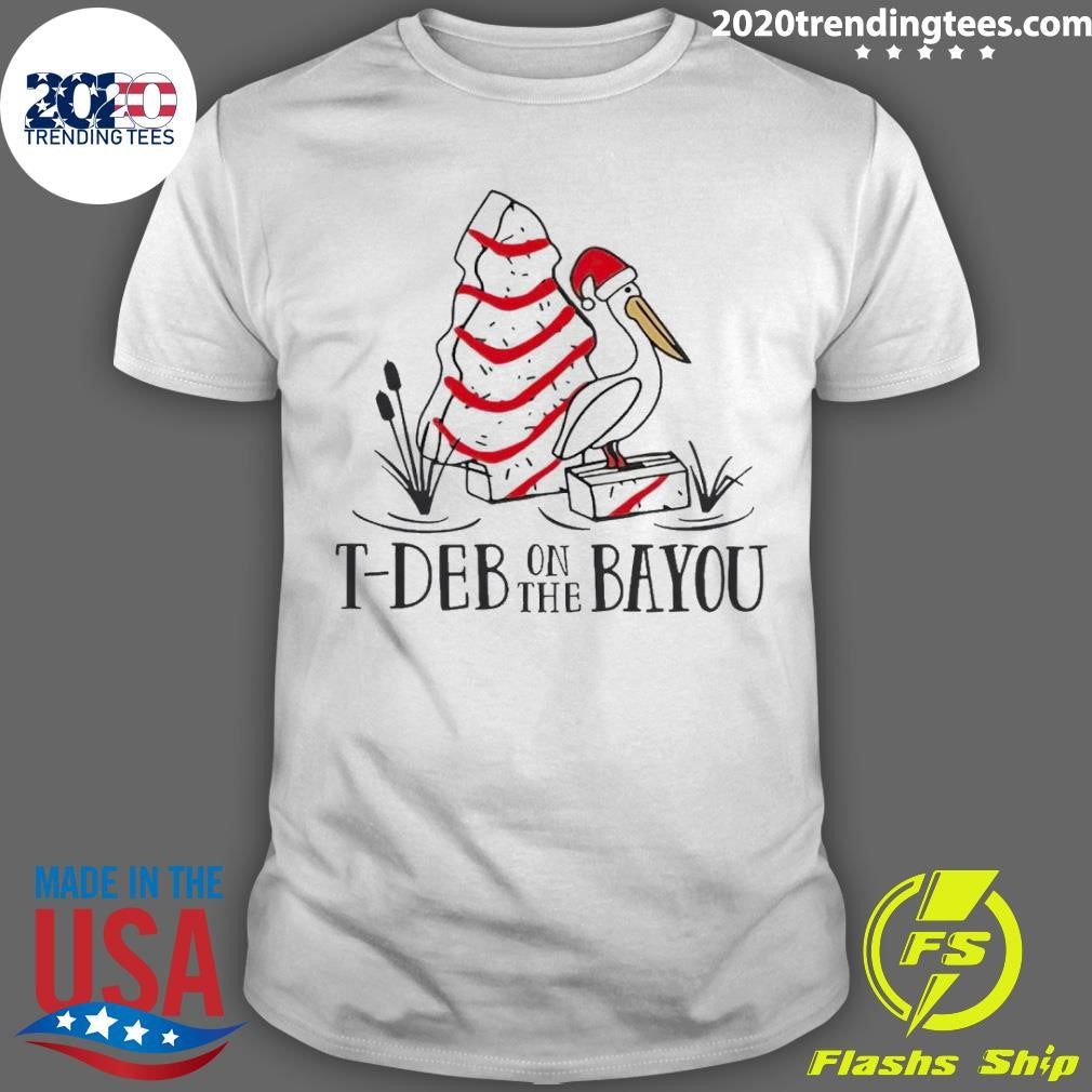 Best Stork Christmas Tree Cakes T-deb On The Bayou - Adult & Kids T-Shirts, Sweatshirts & Hoodies apparel design preview 1