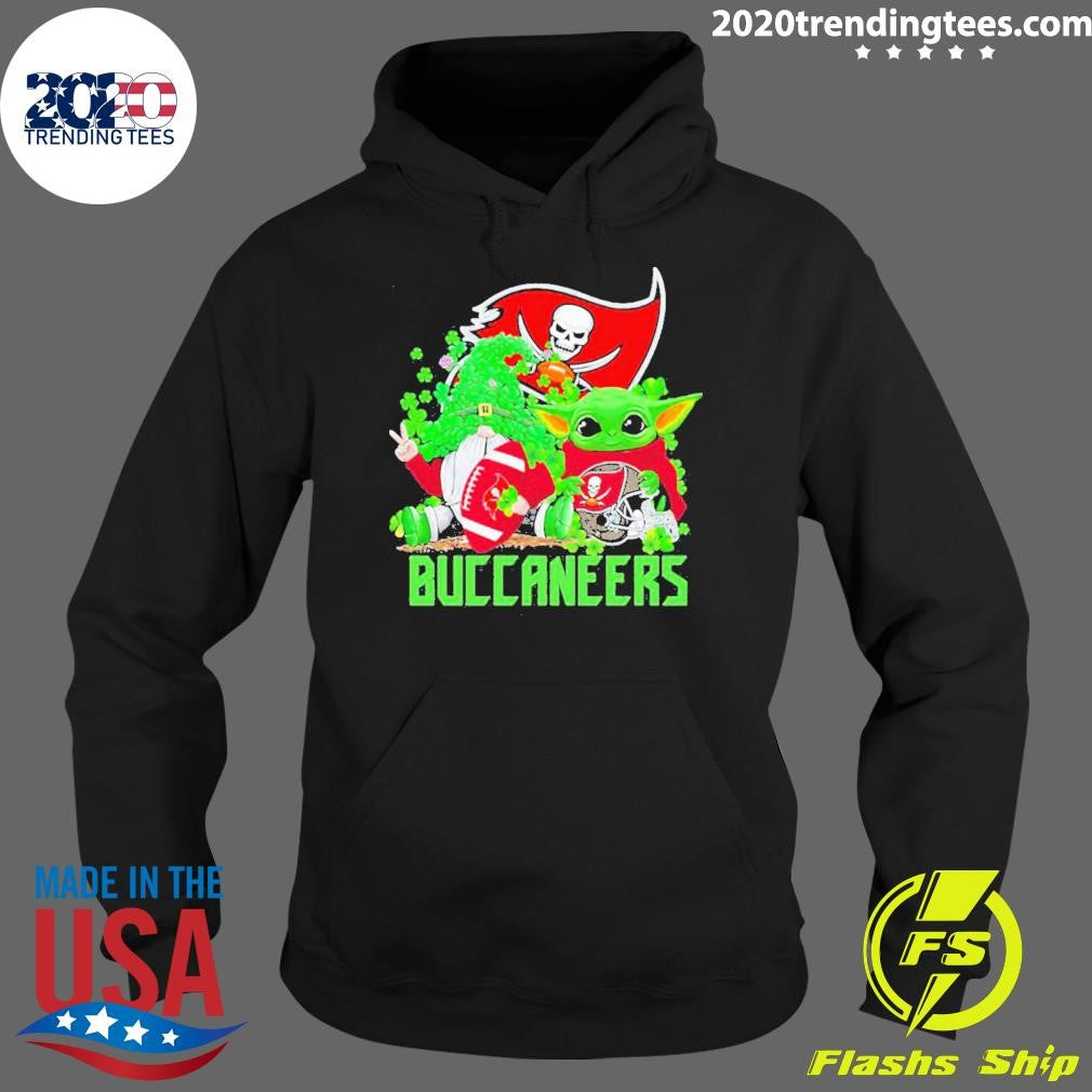 Best Tampa Bay Buccaneers Baby Yoda Happy - Adult & Kids T-Shirts, Sweatshirts & Hoodies apparel design preview 2