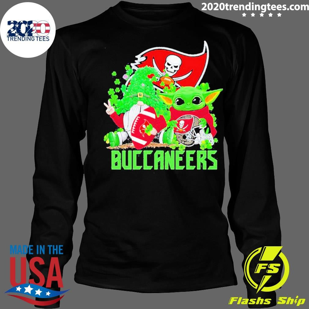 Best Tampa Bay Buccaneers Baby Yoda Happy - Adult & Kids T-Shirts, Sweatshirts & Hoodies apparel design preview 4