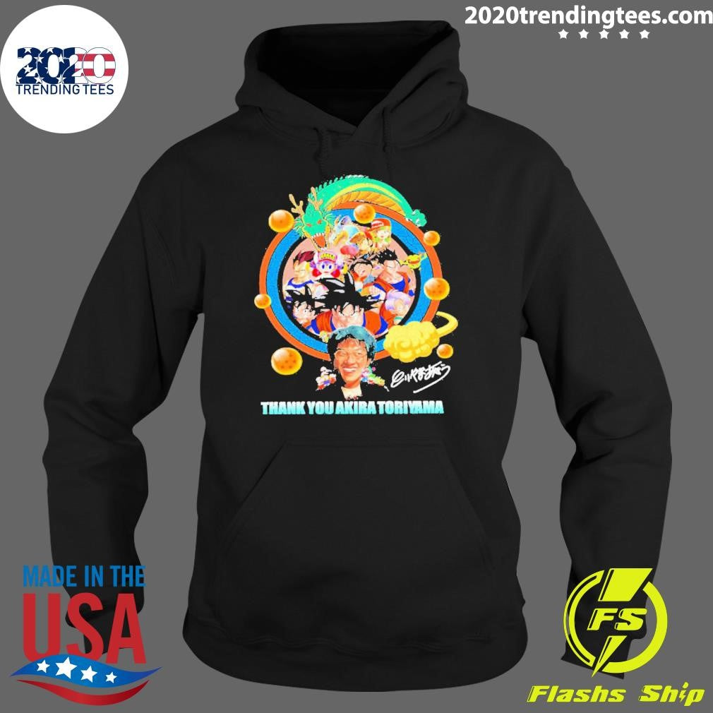 Best Thank You Akira Toriyama - Adult & Kids T-Shirts, Sweatshirts & Hoodies apparel design preview 2