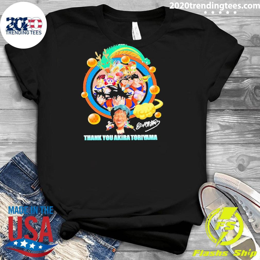 Best Thank You Akira Toriyama - Adult & Kids T-Shirts, Sweatshirts & Hoodies apparel design preview 3