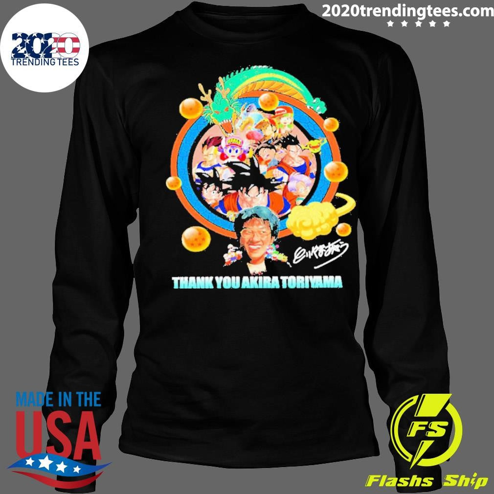 Best Thank You Akira Toriyama - Adult & Kids T-Shirts, Sweatshirts & Hoodies apparel design preview 4