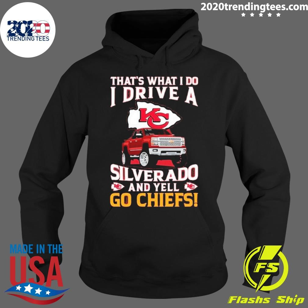 Best That's What I Do Silverado And Chiefs - Adult & Kids T-Shirts, Sweatshirts & Hoodies apparel design preview 2