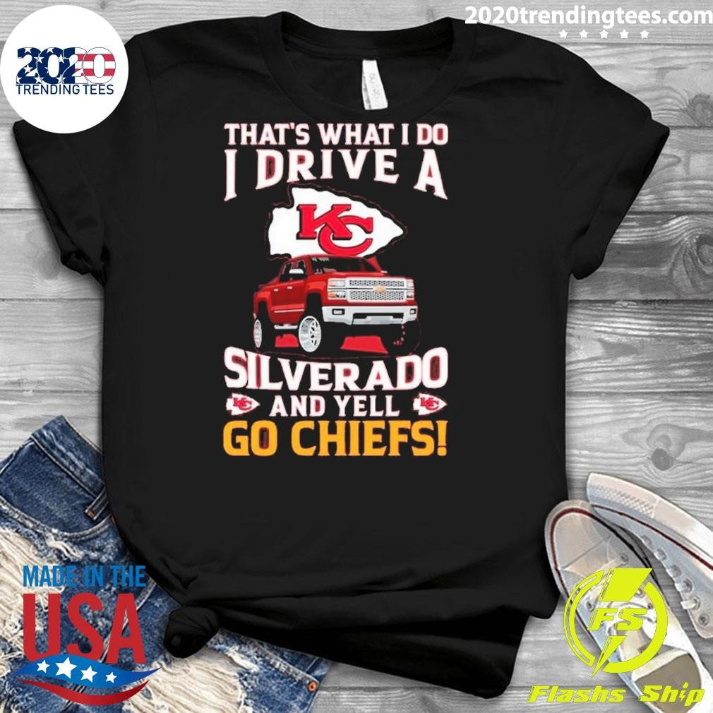 Best That's What I Do Silverado And Chiefs - Adult & Kids T-Shirts, Sweatshirts & Hoodies apparel design preview 3