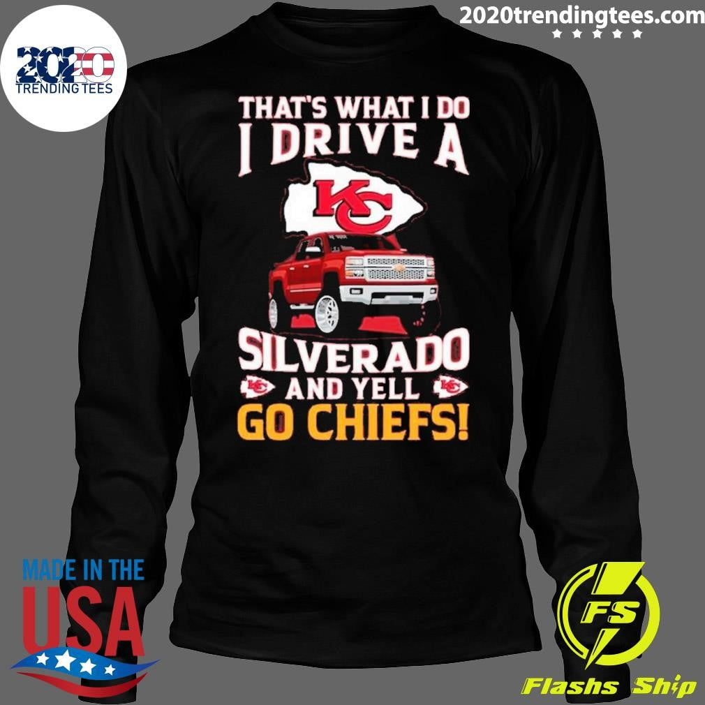Best That's What I Do Silverado And Chiefs - Adult & Kids T-Shirts, Sweatshirts & Hoodies apparel design preview 4