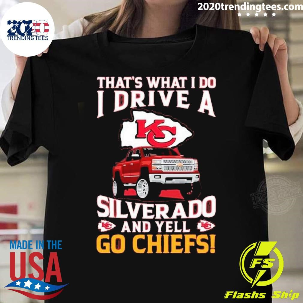 Best That's What I Do Silverado And Chiefs - Adult & Kids T-Shirts, Sweatshirts & Hoodies apparel design preview 1
