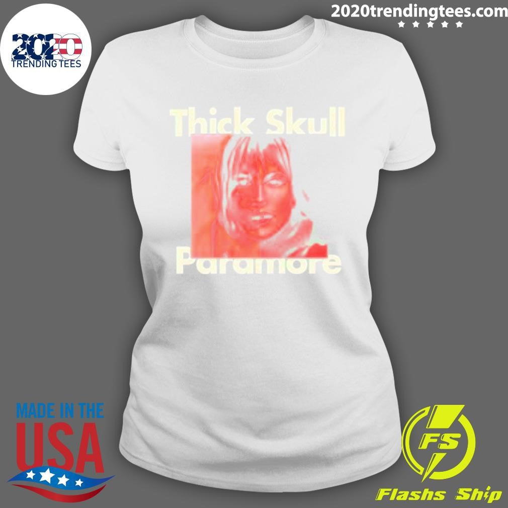 Best Thick Skull Paramore - Adult & Kids T-Shirts, Sweatshirts & Hoodies apparel design preview 3