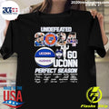 Best Uconn Huskies Undefeated 2024 Go Perfect Season - Adult & Kids T-Shirts, Sweatshirts & Hoodies apparel design preview 1