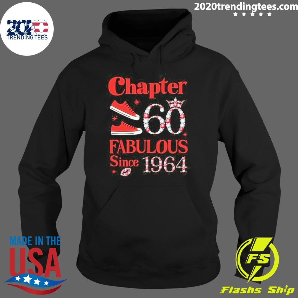 Best Years Shoes Chapter 60 Fabulous Since 1964 - Adult & Kids T-Shirts, Sweatshirts & Hoodies apparel design preview 2