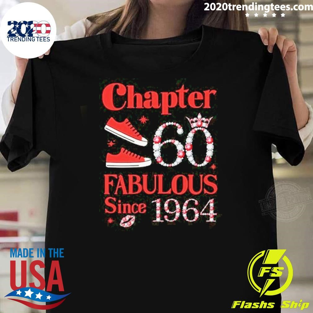 Best Years Shoes Chapter 60 Fabulous Since 1964 - Adult & Kids T-Shirts, Sweatshirts & Hoodies apparel design preview 1