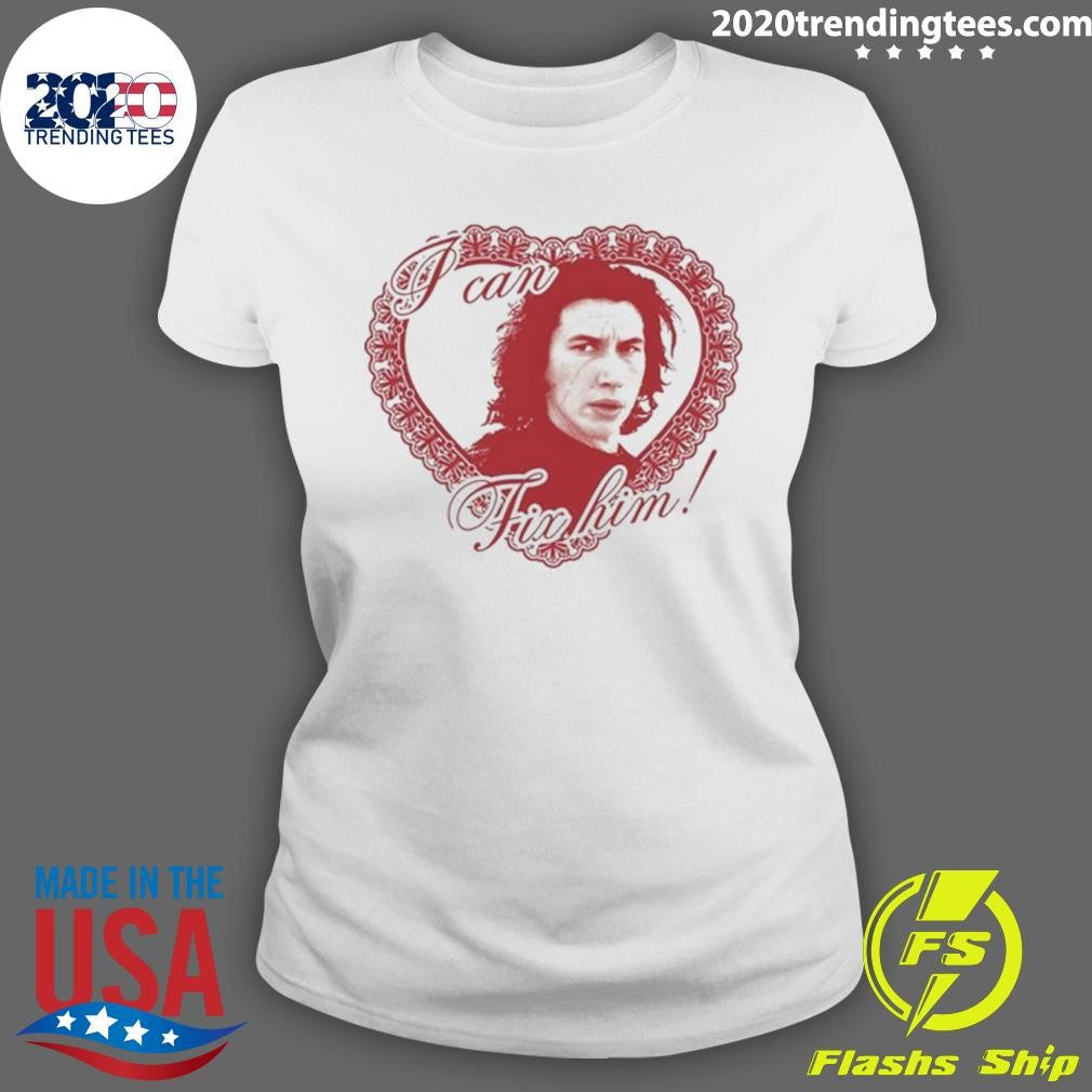 Best camisa I Can Fix Him Kylo Ren - Adult & Kids T-Shirts, Sweatshirts & Hoodies apparel design preview 3