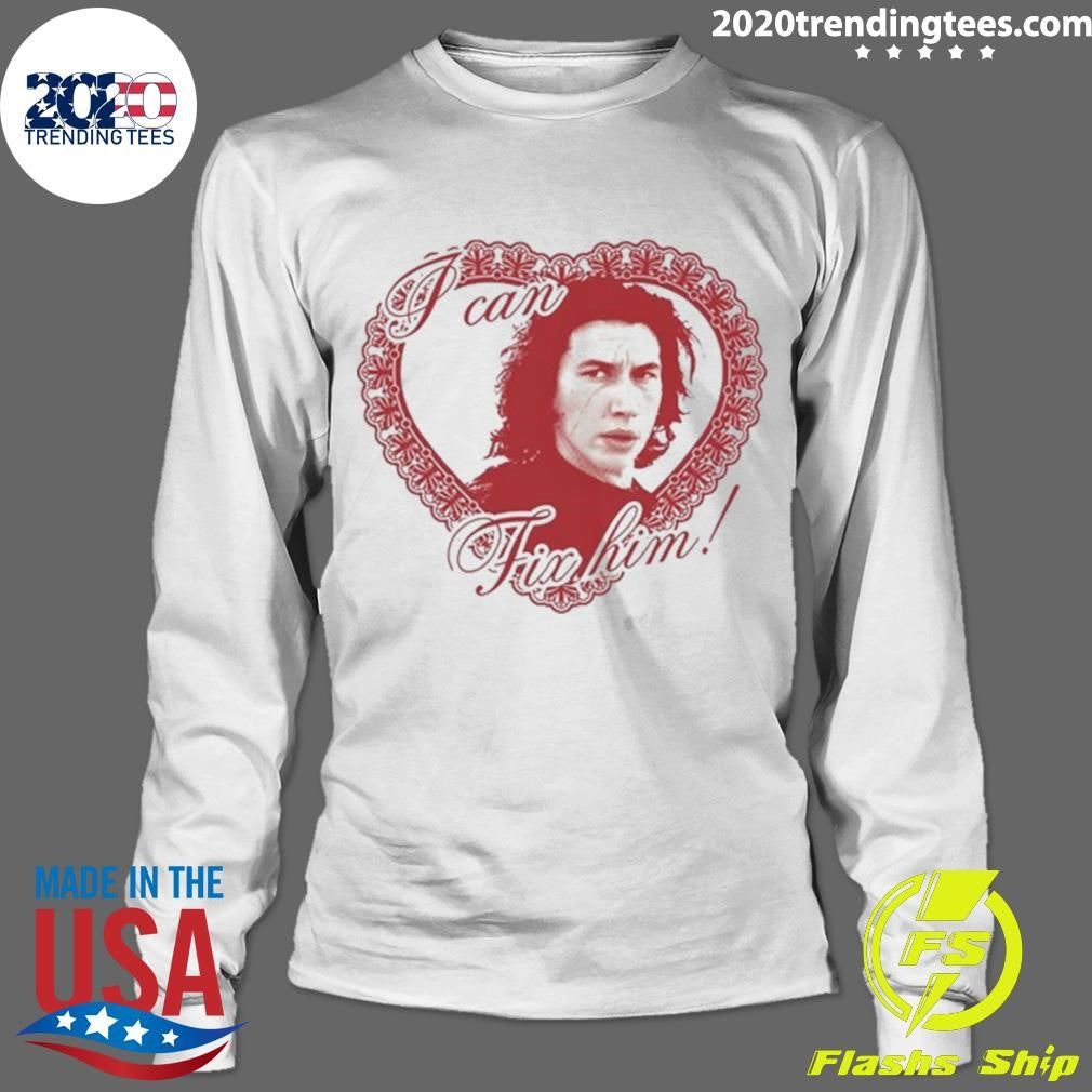 Best camisa I Can Fix Him Kylo Ren - Adult & Kids T-Shirts, Sweatshirts & Hoodies apparel design preview 4