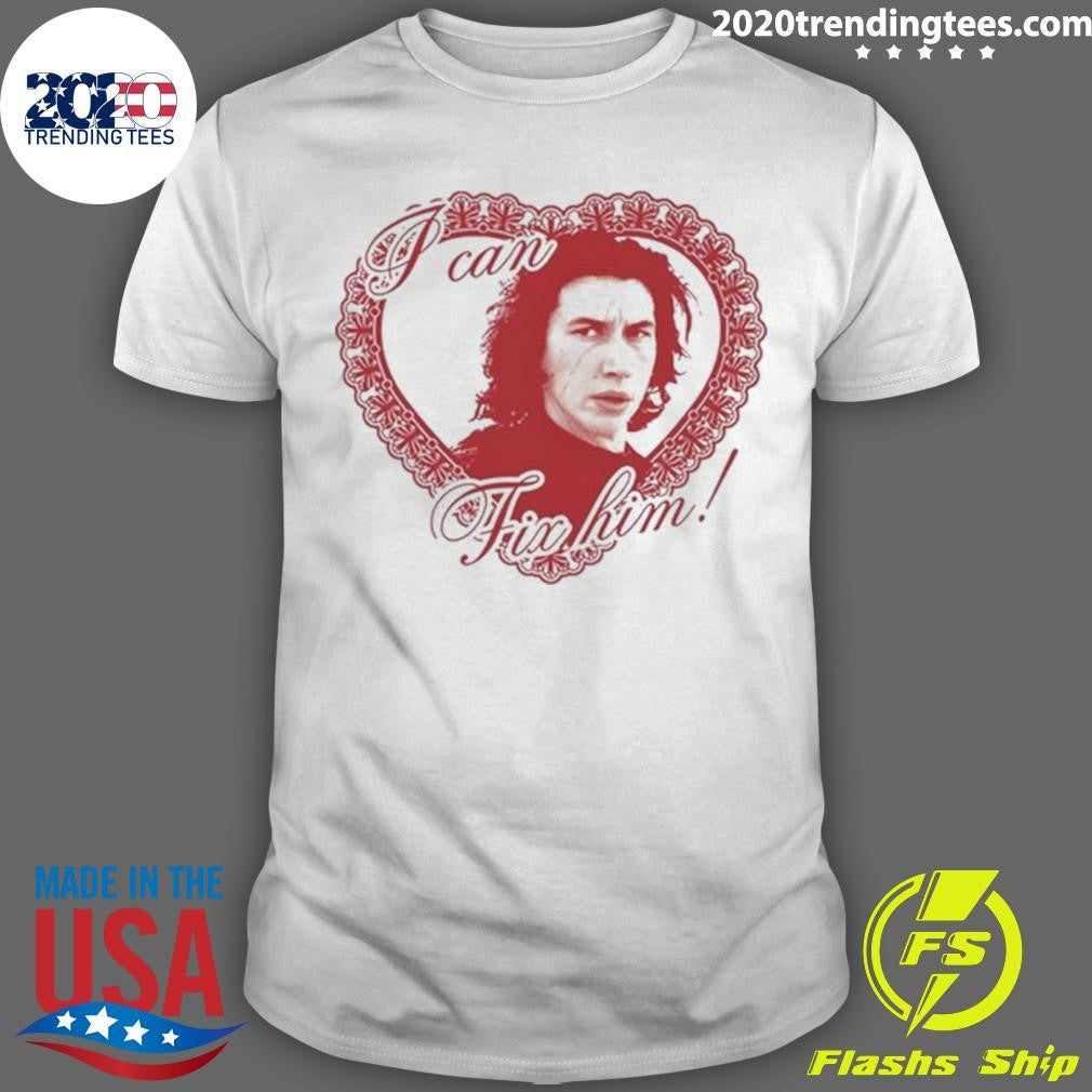 Best camisa I Can Fix Him Kylo Ren - Adult & Kids T-Shirts, Sweatshirts & Hoodies apparel design preview 1