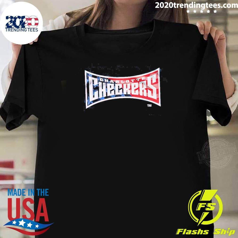 Best charlotte Checkers 4th Of July - Adult & Kids T-Shirts, Sweatshirts & Hoodies apparel design preview 1