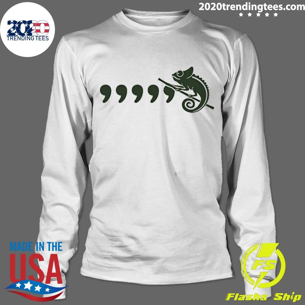 Best comma Chameleon - Adult & Kids T-Shirts, Sweatshirts & Hoodies apparel design preview 4