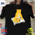 Best dj Pizza Cat By Basement Mastermind - Adult & Kids T-Shirts, Sweatshirts & Hoodies apparel design preview 1