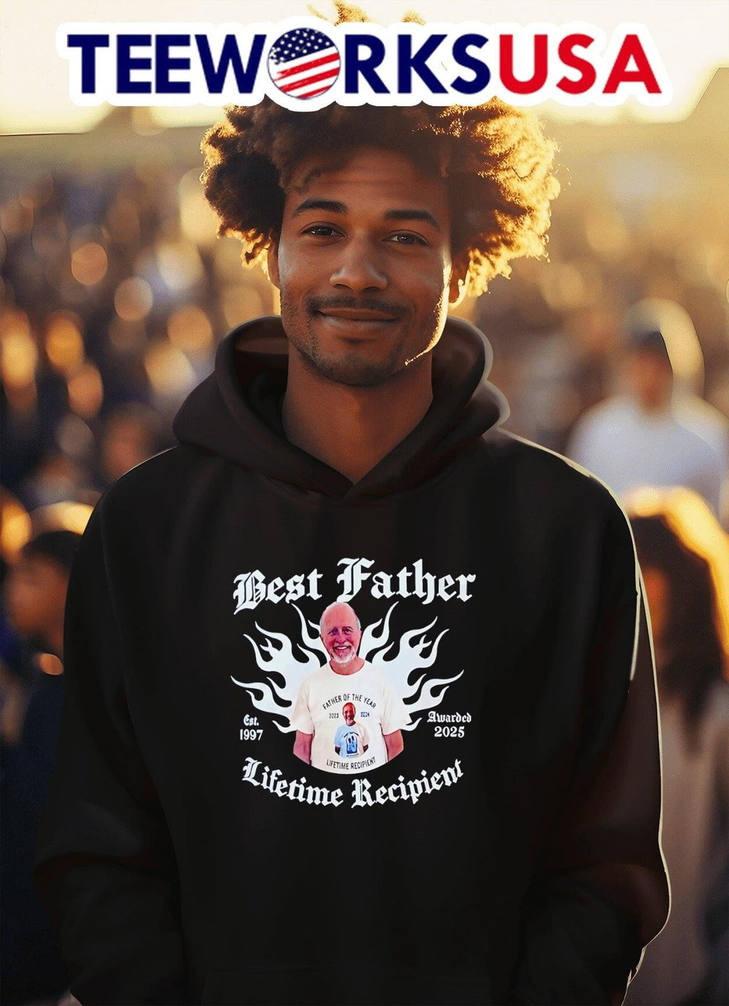 Best father lifetime recipient 2025 - Adult & Kids T-Shirts, Sweatshirts & Hoodies apparel design preview 2
